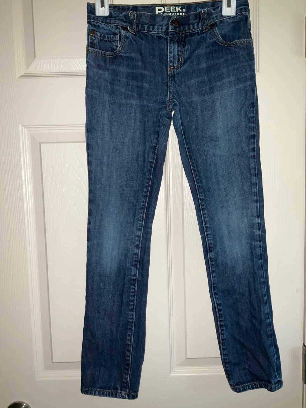 Peek Dungaree Blue Slouch Jeans Child Size 12